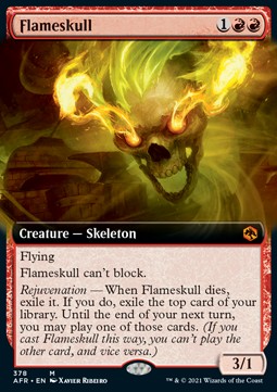Flameskull⁣ - Adventures in the Forgotten Realms: Extras⁣ (Mythic)⁣ [378]