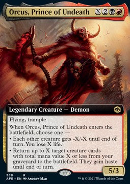 Orcus, Prince of Undeath⁣ - Adventures in the Forgotten Realms: Extras⁣ (Rare)⁣ [388]