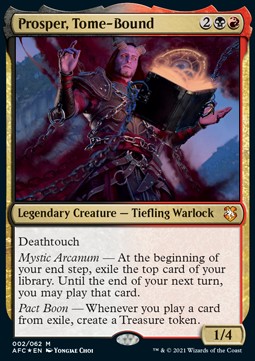 Prosper, Tome-Bound⁣ - Commander: Adventures in the Forgotten Realms⁣ (Mythic)⁣ [2]