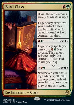 Bard Class⁣ - Adventures in the Forgotten Realms⁣ (Rare)⁣ [217]