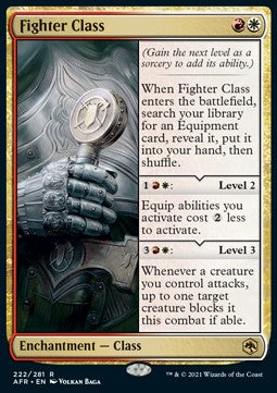 Fighter Class⁣ - Adventures in the Forgotten Realms⁣ (Rare)⁣ [222]