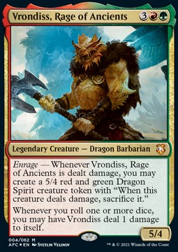 Vrondiss, Rage of Ancients - Commander: Adventures in the Forgotten Realms (Mythic) [AFC-4]