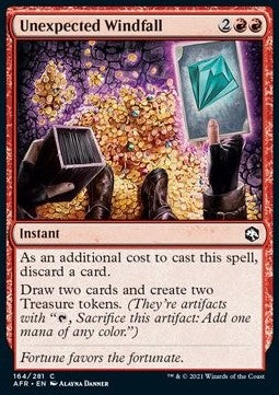 Unexpected Windfall⁣ - Adventures in the Forgotten Realms⁣ (Common)⁣ [164]