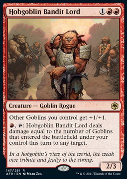 Hobgoblin Bandit Lord⁣ - Adventures in the Forgotten Realms⁣ (Rare)⁣ [147]