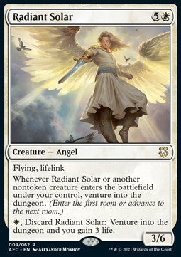Radiant Solar⁣ - Commander: Adventures in the Forgotten Realms⁣ (Rare)⁣ [9]