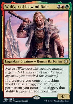 Wulfgar of Icewind Dale⁣ - Commander: Adventures in the Forgotten Realms⁣ (Rare)⁣ [56]