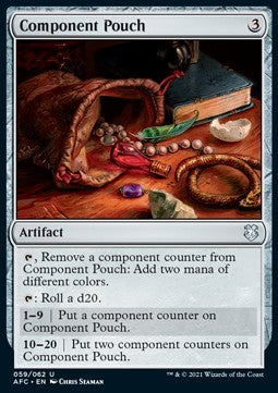 Component Pouch - Commander: Adventures in the Forgotten Realms (Uncommon) [AFC-59]