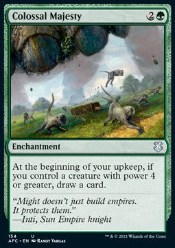 Colossal Majesty - Commander: Adventures in the Forgotten Realms (Uncommon) [AFC-154]