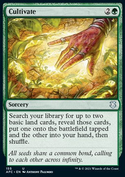 Cultivate - Commander: Adventures in the Forgotten Realms (Uncommon) [AFC-155]