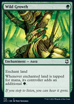 Wild Growth - Commander: Adventures in the Forgotten Realms (Common) [AFC-174]