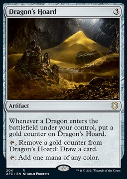 Dragon's Hoard⁣ - Commander: Adventures in the Forgotten Realms⁣ (Rare)⁣ [204]