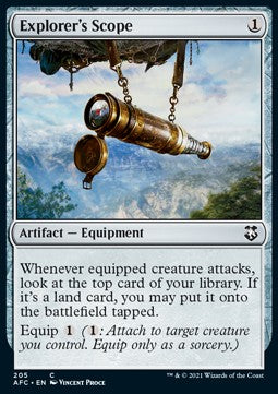 Explorer's Scope - Commander: Adventures in the Forgotten Realms (Common) [AFC-205]