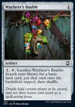 Wayfarer's Bauble⁣ - Commander: Adventures in the Forgotten Realms⁣ (Common)⁣ [222]