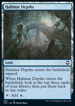 Halimar Depths - Commander: Adventures in the Forgotten Realms (Common) [AFC-244]