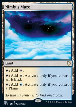Nimbus Maze⁣ - Commander: Adventures in the Forgotten Realms⁣ (Rare)⁣ [252]
