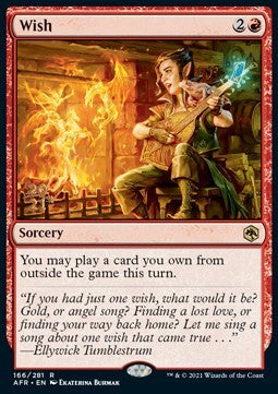 Wish (V.1)⁣ - Adventures in the Forgotten Realms: Promos⁣ (Rare)⁣ [166]