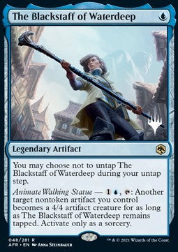 The Blackstaff of Waterdeep (V.2)⁣ - Adventures in the Forgotten Realms: Promos⁣ (Rare)⁣ [48]