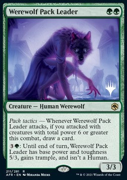 Werewolf Pack Leader (V.2)⁣ - Adventures in the Forgotten Realms: Promos⁣ (Rare)⁣ [211]