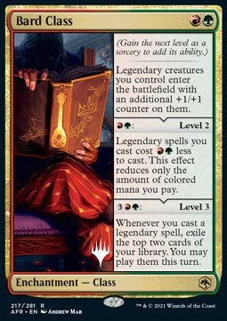 Bard Class (V.2)⁣ - Adventures in the Forgotten Realms: Promos⁣ (Rare)⁣ [217]