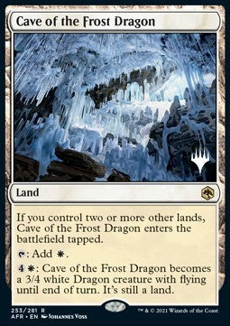 Cave of the Frost Dragon (V.2)⁣ - Adventures in the Forgotten Realms: Promos⁣ (Rare)⁣ [253]