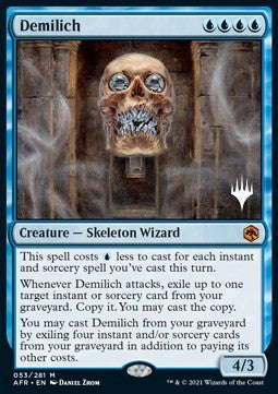 Demilich (V.2)⁣ - Adventures in the Forgotten Realms: Promos⁣ (Mythic)⁣ [53]