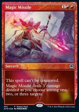 Magic Missile⁣ - Adventures in the Forgotten Realms: Promos⁣ (Uncommon)⁣ [401]