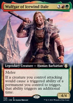 Wulfgar of Icewind Dale⁣ - Commander: Adventures in the Forgotten Realms: Extras⁣ (Rare)⁣ [329]