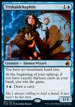 Triskaidekaphile⁣ - Innistrad: Midnight Hunt⁣ (Rare)⁣ [81]