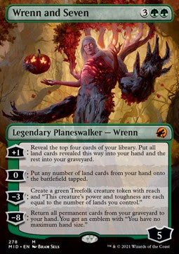 Wrenn and Seven⁣ - Innistrad: Midnight Hunt: Extras⁣ (Mythic)⁣ [278]
