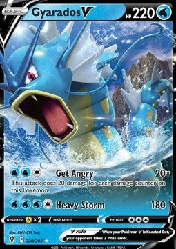 Gyarados V⁣ - Evolving Skies⁣ (Ultra Rare)⁣ [028]