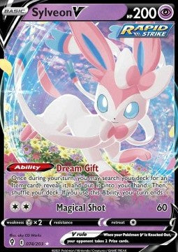 Sylveon V⁣ - Evolving Skies⁣ (Ultra Rare)⁣ [074]