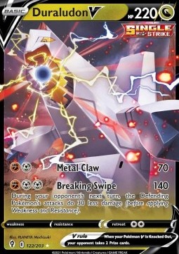 Duraludon V⁣ - Evolving Skies⁣ (Ultra Rare)⁣ [122]