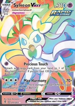 Sylveon VMAX⁣ - Evolving Skies⁣ (Secret Rare)⁣ [211]