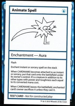 Animate Spell (V.2)⁣ - Mystery Booster: Playtest Cards⁣ (Special)