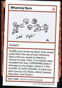 Whammy Burn (V.2)⁣ - Mystery Booster: Playtest Cards⁣ (Special)