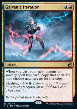 Galvanic Iteration⁣ - Innistrad: Midnight Hunt⁣ (Rare)⁣ [224]