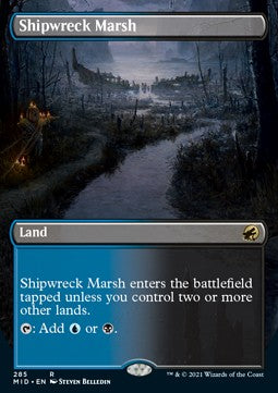 Shipwreck Marsh⁣ - Innistrad: Midnight Hunt: Extras⁣ (Rare)⁣ [285]