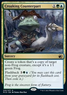 Croaking Counterpart⁣ - Innistrad: Midnight Hunt⁣ (Rare)⁣ [215]