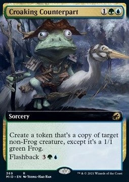 Croaking Counterpart⁣ - Innistrad: Midnight Hunt: Extras⁣ (Rare)⁣ [369]