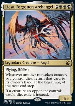Liesa, Forgotten Archangel⁣ - Innistrad: Midnight Hunt⁣ (Rare)⁣ [232]