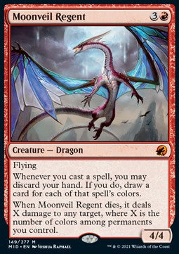 Moonveil Regent - Innistrad: Midnight Hunt (Mythic) [MID-149]