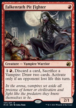Falkenrath Pit Fighter⁣ - Innistrad: Midnight Hunt⁣ (Rare)⁣ [137]