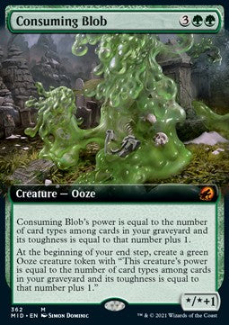 Consuming Blob⁣ - Innistrad: Midnight Hunt: Extras⁣ (Mythic)⁣ [362]