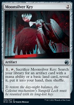 Moonsilver Key⁣ - Innistrad: Midnight Hunt⁣ (Uncommon)⁣ [255]