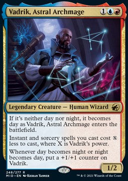 Vadrik, Astral Archmage⁣ - Innistrad: Midnight Hunt⁣ (Rare)⁣ [248]
