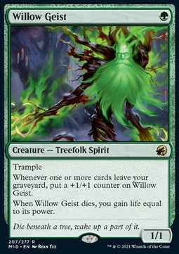 Willow Geist⁣ - Innistrad: Midnight Hunt⁣ (Rare)⁣ [207]