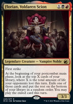 Florian, Voldaren Scion⁣ - Innistrad: Midnight Hunt⁣ (Rare)⁣ [223]