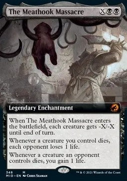 The Meathook Massacre⁣ - Innistrad: Midnight Hunt: Extras⁣ (Mythic)⁣ [348]