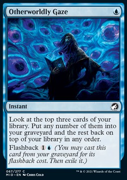 Otherworldly Gaze⁣ - Innistrad: Midnight Hunt⁣ (Common)⁣ [67]