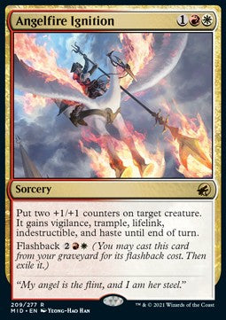 Angelfire Ignition⁣ - Innistrad: Midnight Hunt⁣ (Rare)⁣ [209]